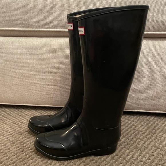Hunter Sandhurst Equestrian Rain Boots - Picture 4 of 8